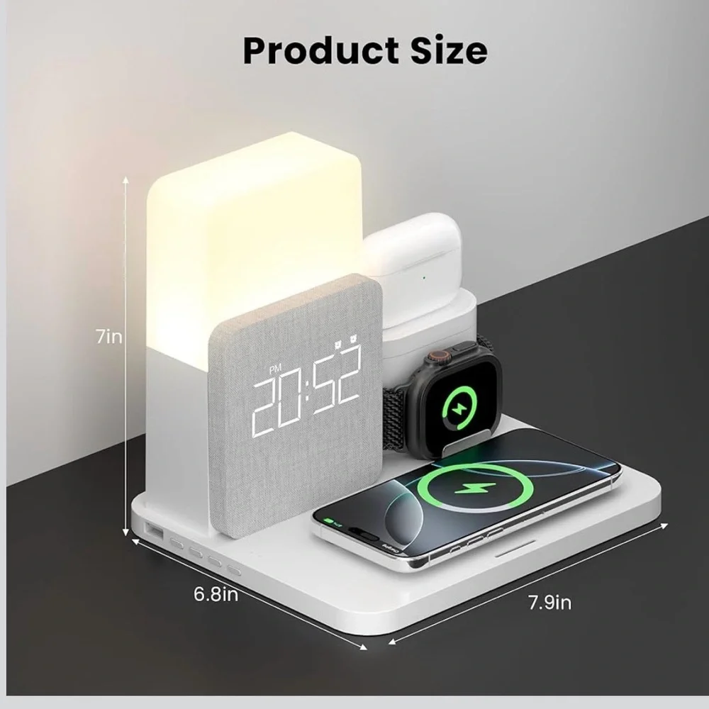 White and Gray Charging Station